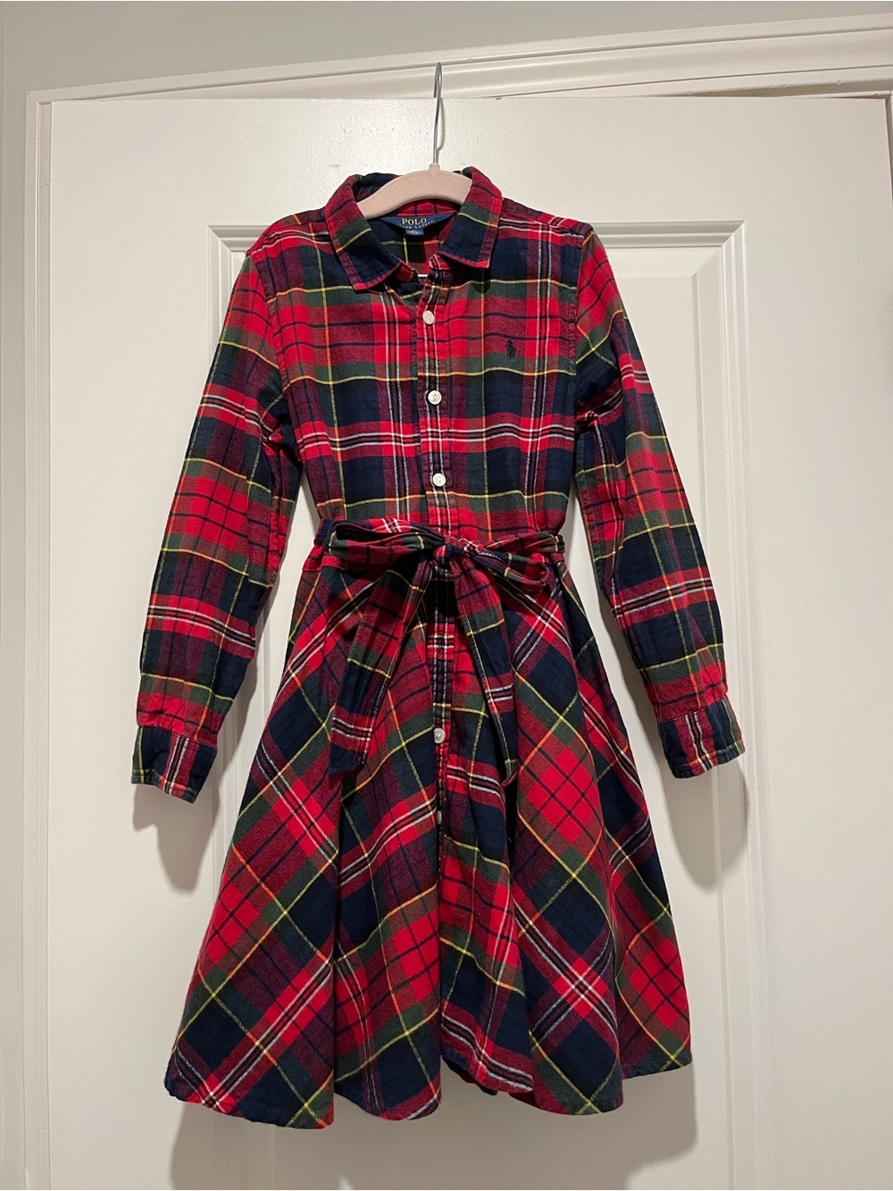 Ralph Lauren Red and Navy Plaid